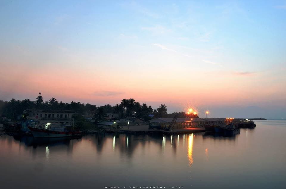 Harbor night view!!