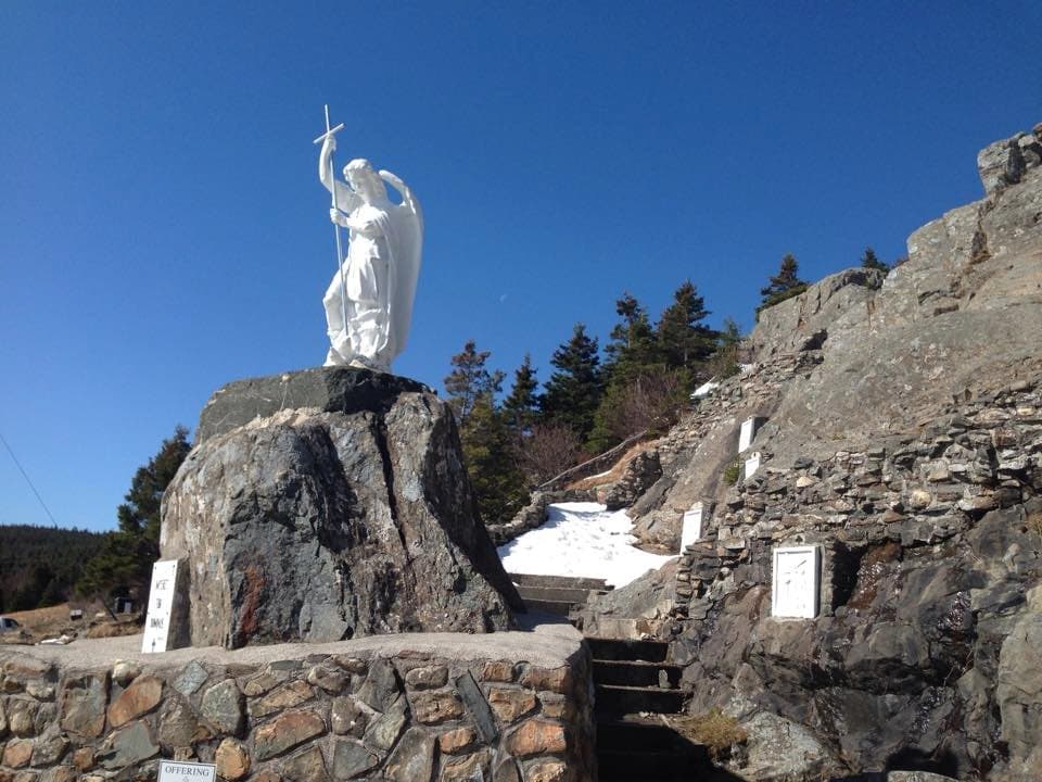 Grotto Infront of Flatrock Harbour