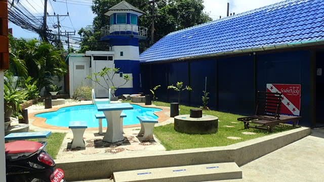 Accomodation and Pool