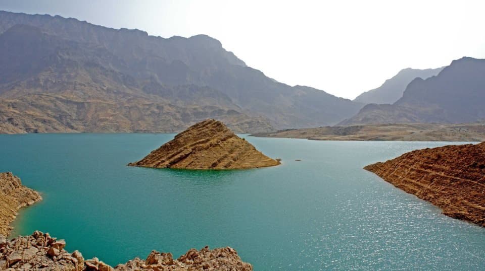 Wadi Daywah view on a cloudy day