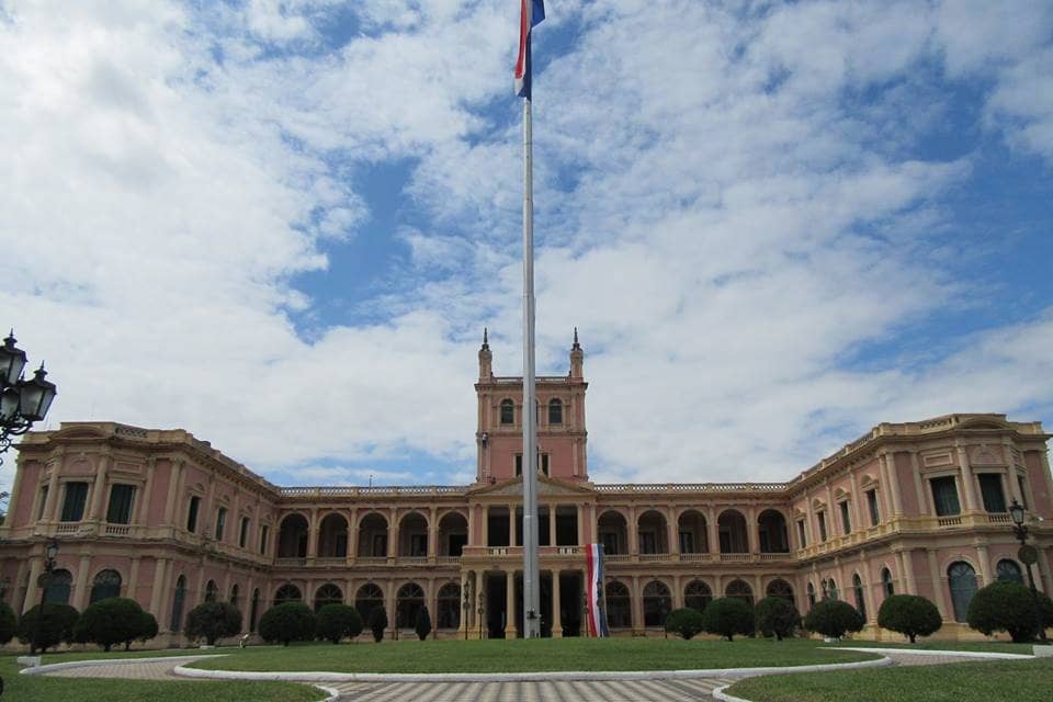 The Iconic Pink Facade
