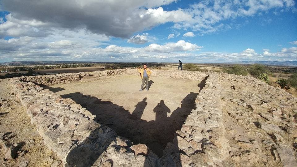 Cima de la pirámide mayor