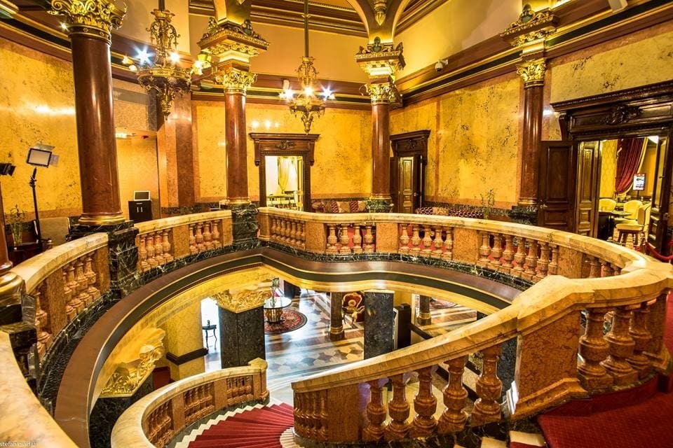 An historical monument. Spectacular view from inside the casino!