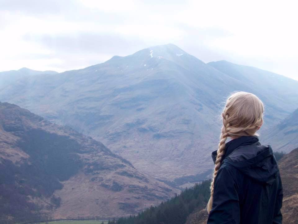 View from the Fort into Glen Nevis. We started at the bottom!