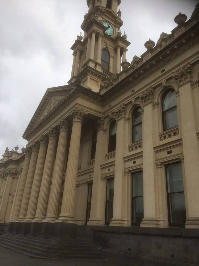 Emerald Hill Town Hall Facade