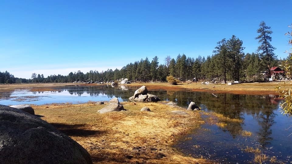 Poca agua.. pero había.