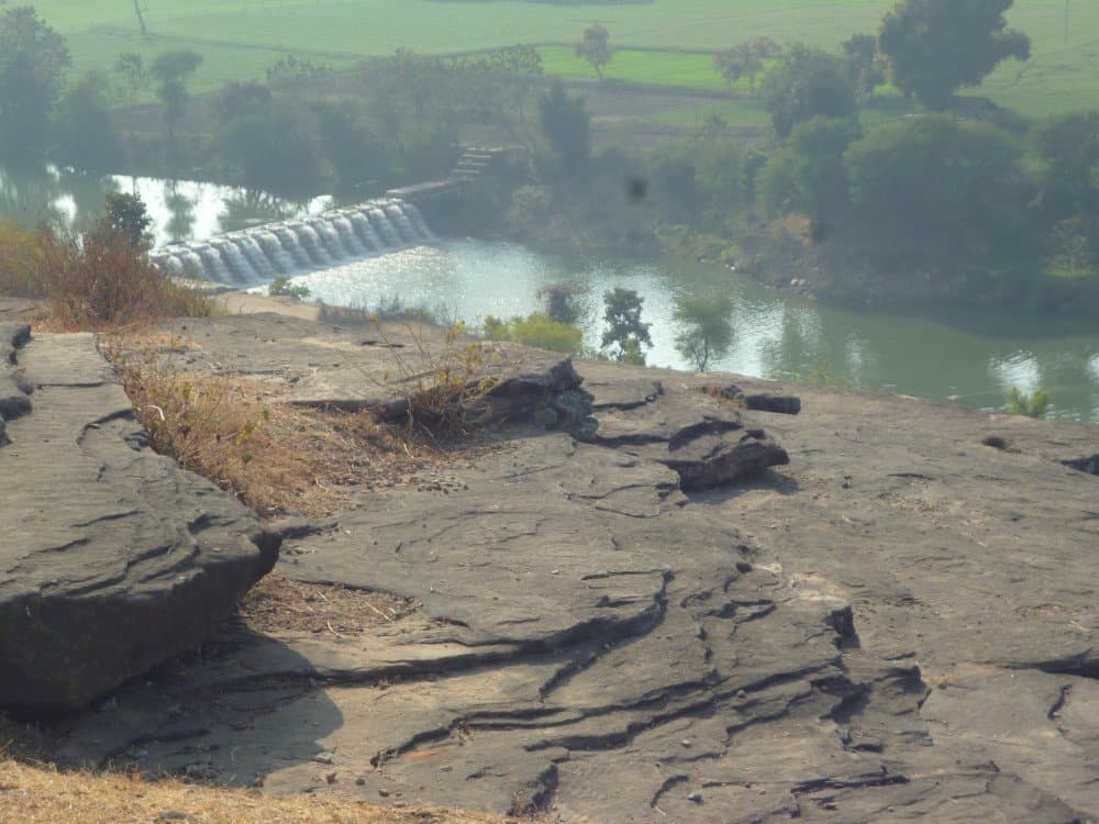 View from top of Bes river