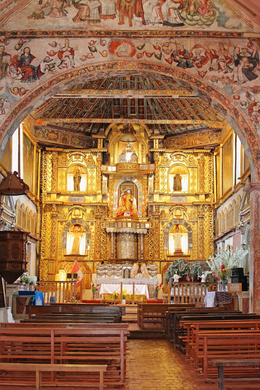 Retablo del templo.