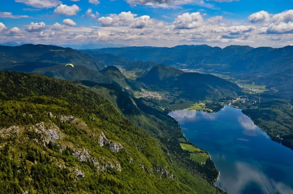 View from Pršivec