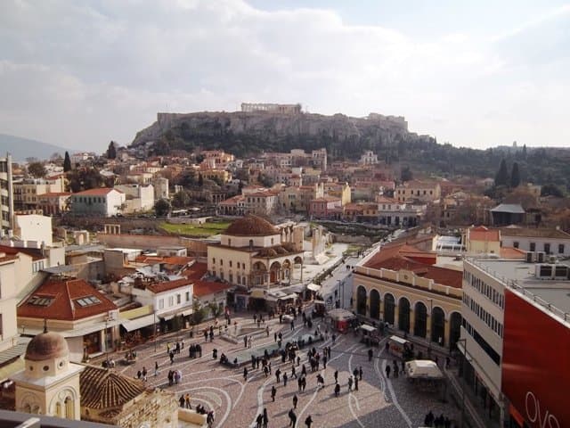 Wander through Monastiraki Square