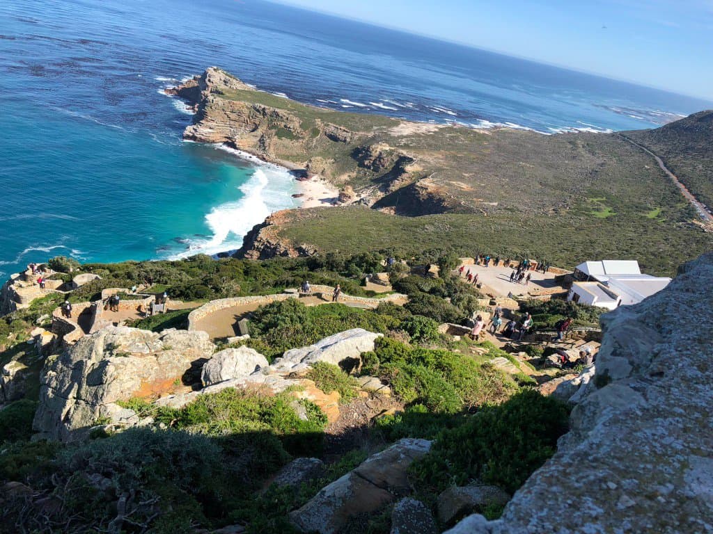 View along the route to the lighthouse
