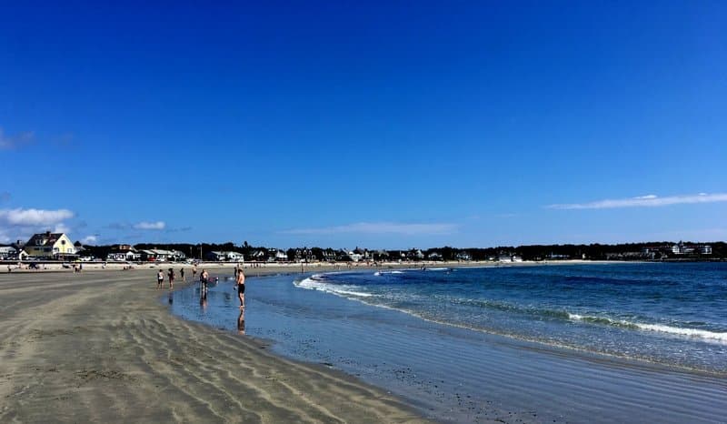 View of the Beach and wharf