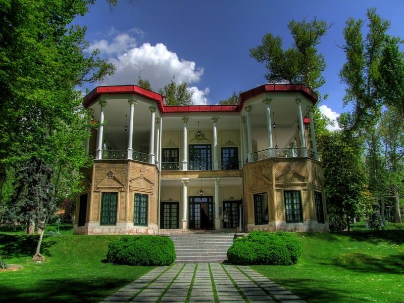 TEHRAN,NIAVARAN PALACE
The complex traces its origin to a garden in the region of Niavaran, which was used as a summer residence by Fath-Ali Shah (1772–1834) of the Qajar Dynasty.
A pavilion was built in the garden by the order of Naser ed Din Shah (1831–1896) of the same dynasty, which was initially referred to as Niavaran, and was later renamed Saheb Qaranie.During the reign of the Pahlavi Dynasty, a new palace named Niavaran was built for the imperial family of Mohammad Reza Shah (1919–1980)