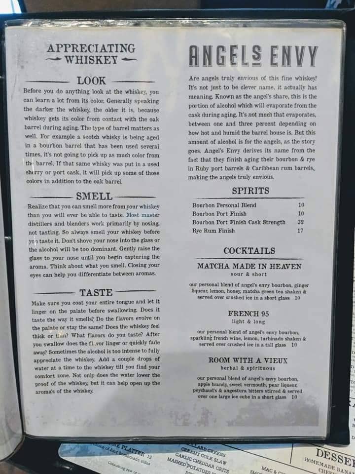 Extensive Whiskey Selection