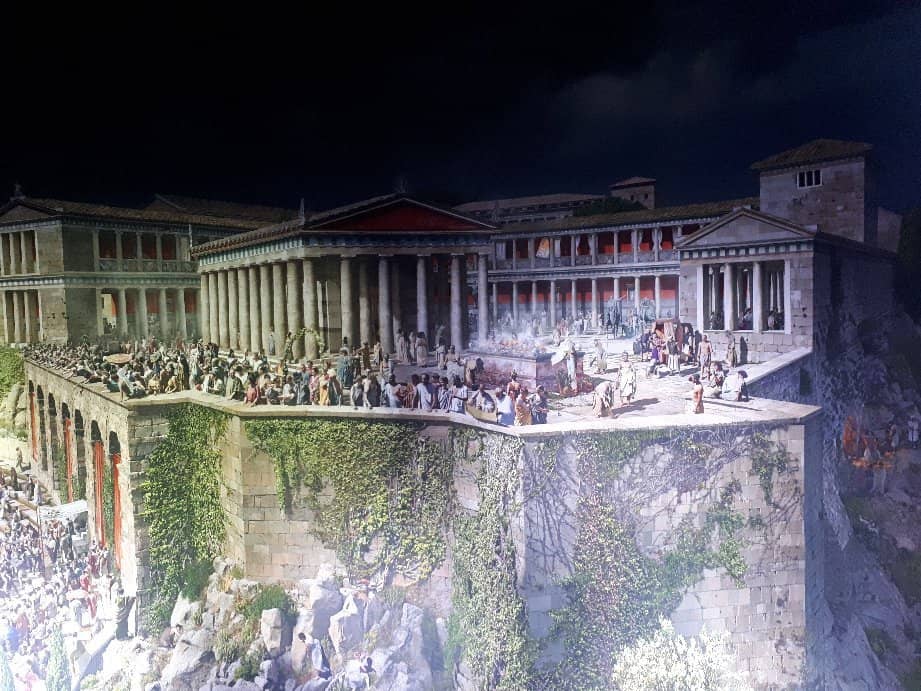 Panorama of Ancient Pergamon