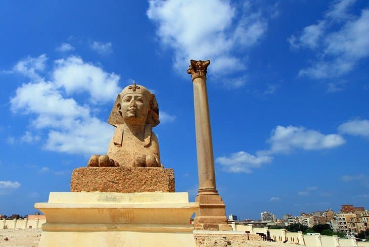 Pompey's Pillar - Alexandria - Egypt