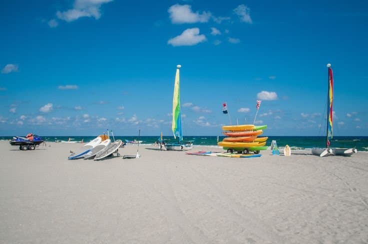 South end Delray Beach