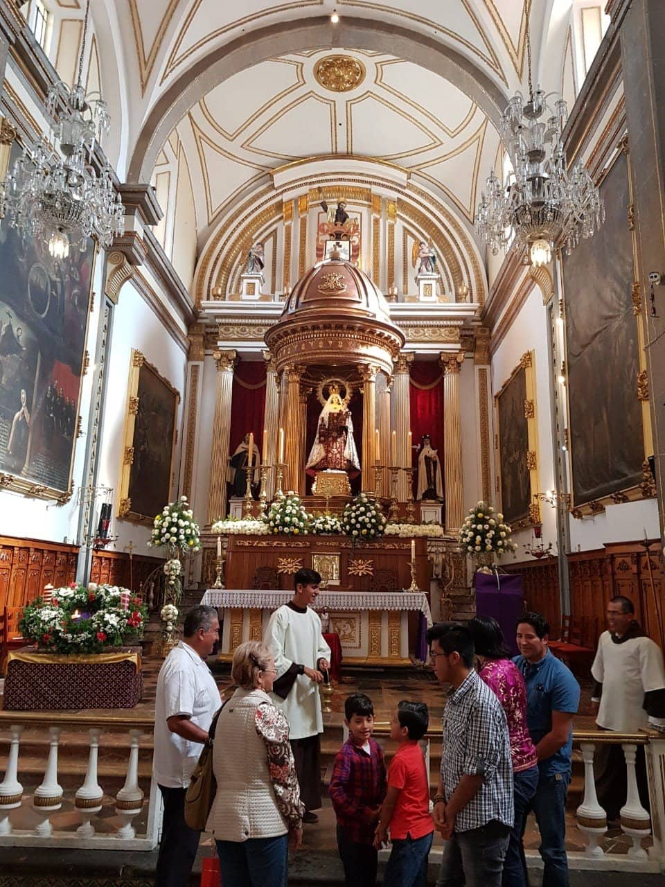 Templo del Carmen Interior
