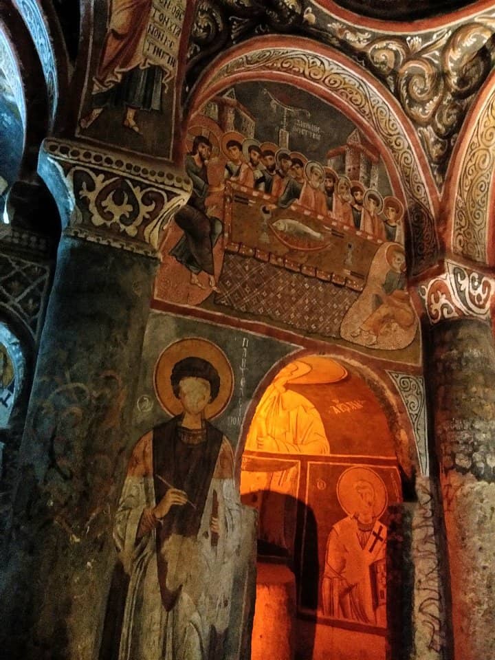 Vivid Byzantine Frescoes