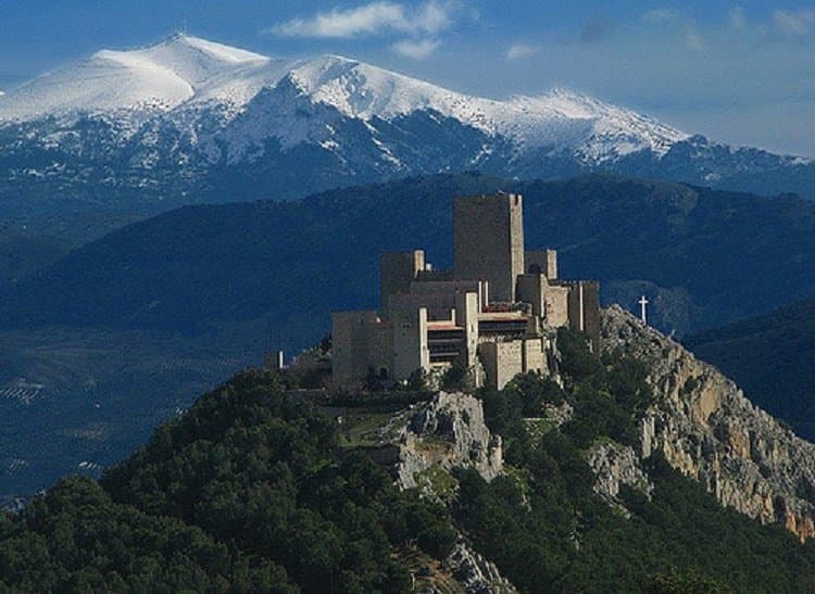 Mountain top Historic Castle and Hotel with fantastic views
