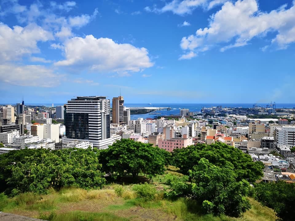 Port Louis from the Fort.