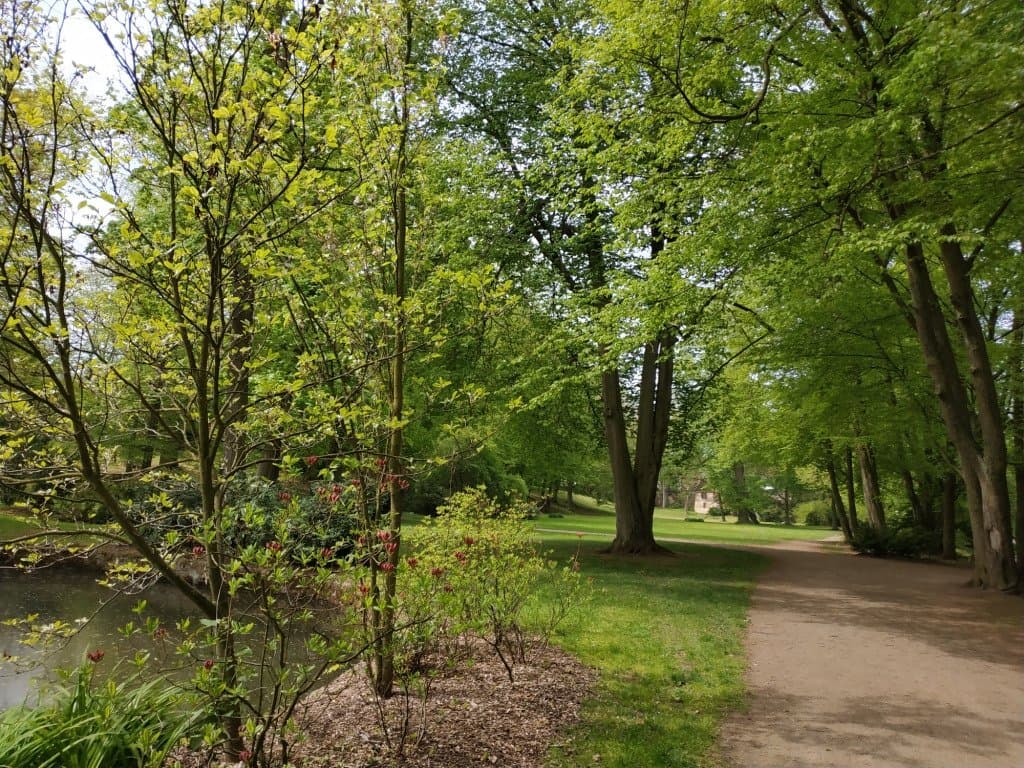 Manětín - Zámecká zahrada a park