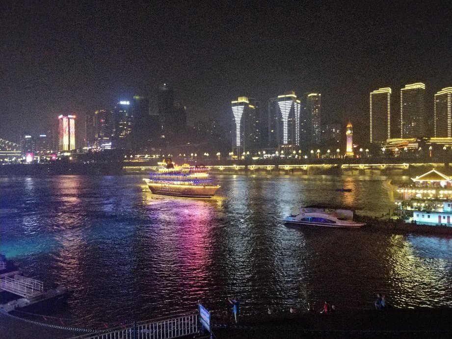 夜景很美