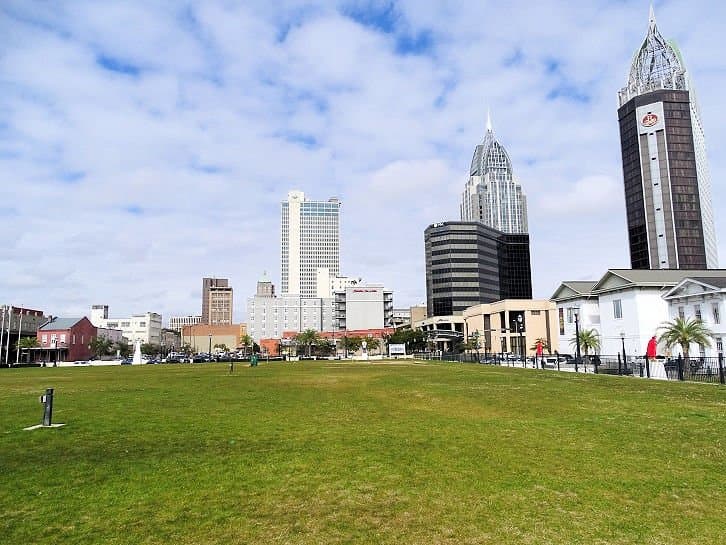 view of park
