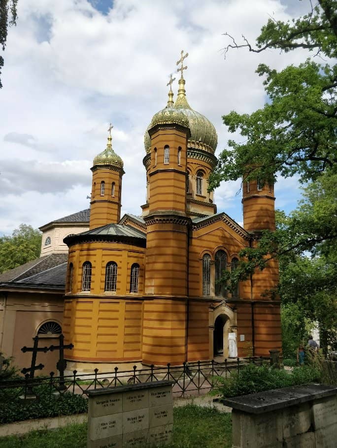 Vibrant Orange Facade