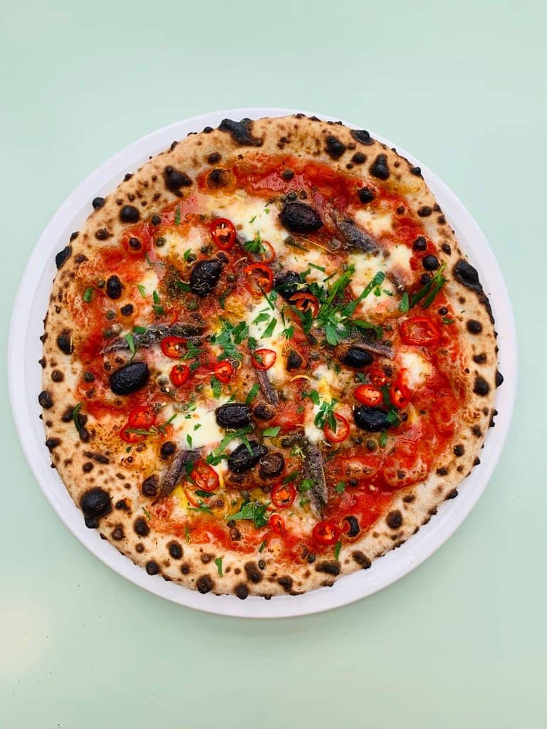 Authentic Wood-Fired Pizza