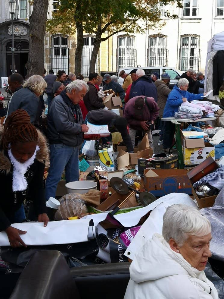 The Bustling Vrijdagmarkt