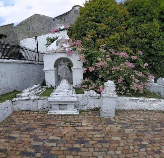Muslim Graveyard Setting