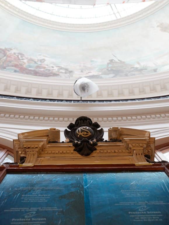 The Rotunda & 'Clinamen' Installation