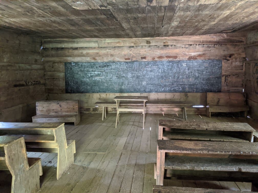 Little Greenbrier School & Metcalf Bottoms