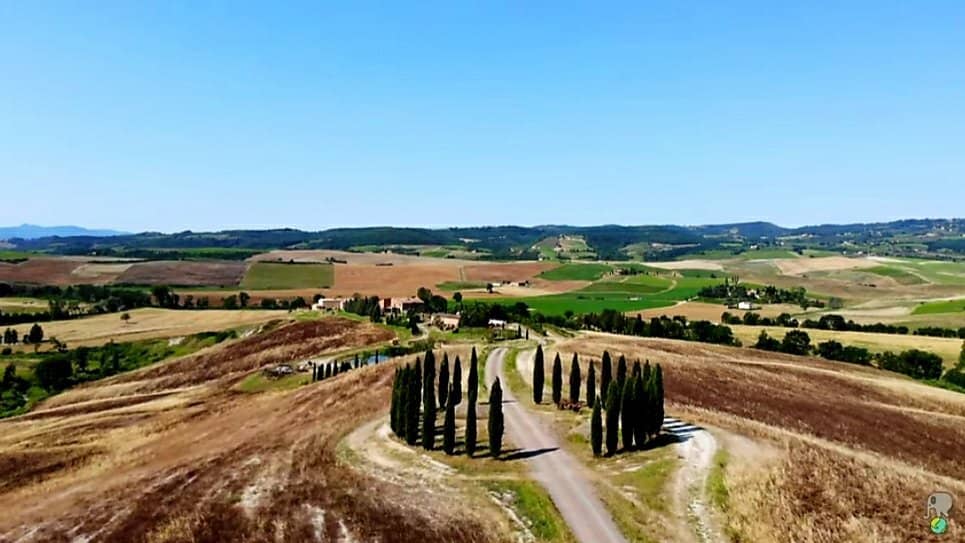 Panoramic Val d'Orcia Views