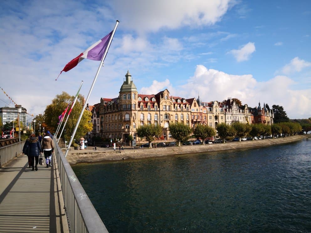 On the old Rhine Bridge 🌉