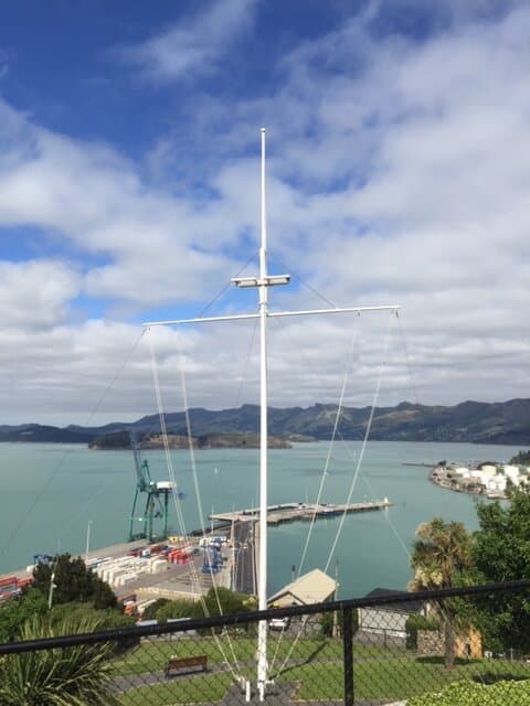 View over Port Lyttleton from Timeball Station