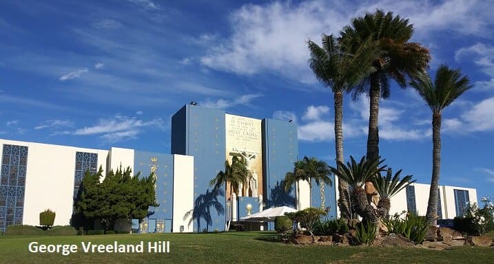 Holy Cross Cemetery in Culver City, California.  Photo by, George Vreeland Hill