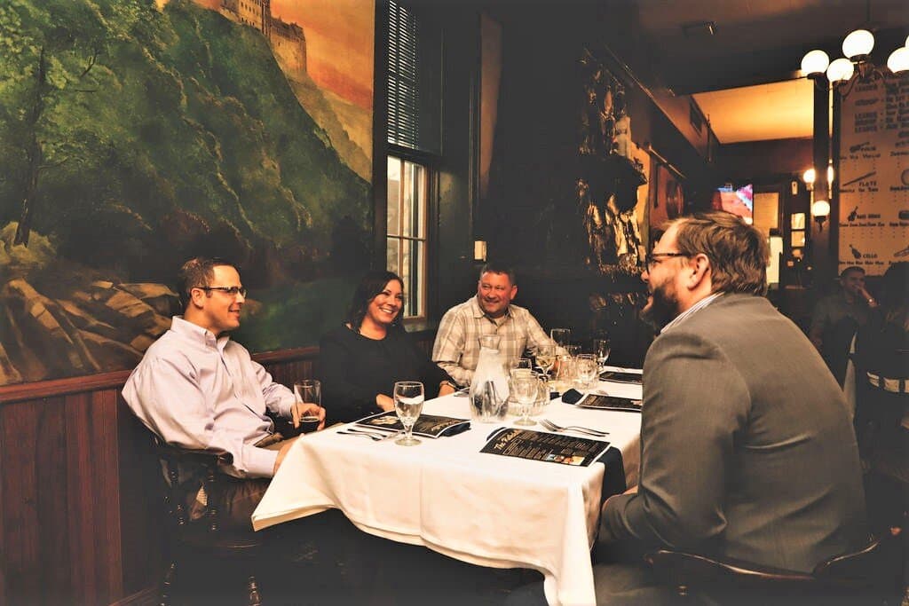 Great food, great beer, great fun in the Rathskeller. Hand painted murals adorn the walls of the restaurant in the oldest bar in Minnesota.