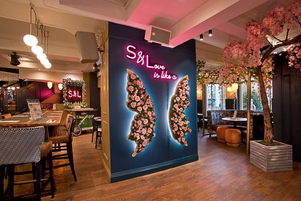 Slug & Lettuce Refurbishment