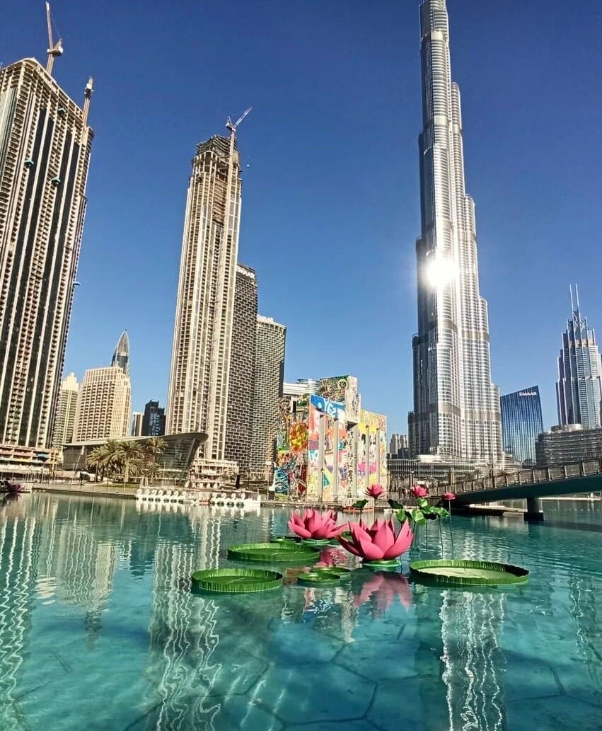 Burj Park and Souk Al Bahar Downtown Dubai