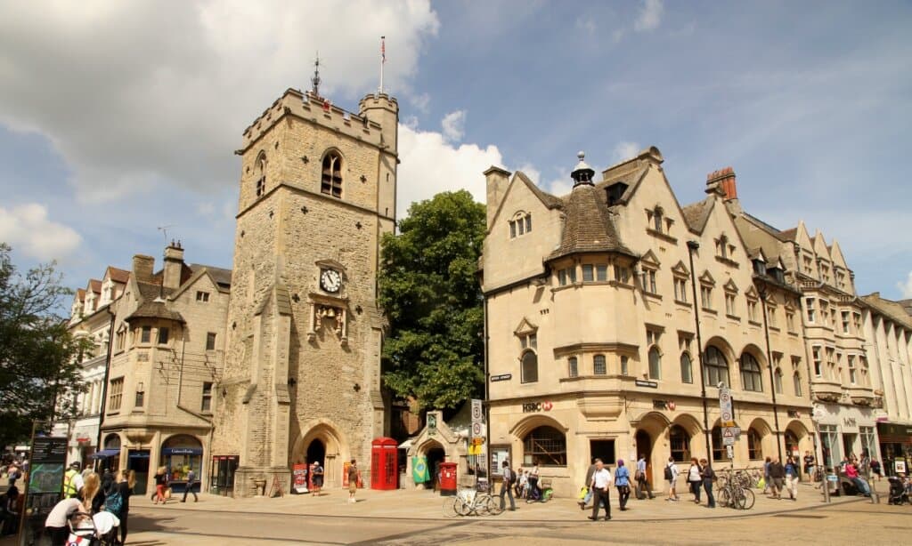 Carfax Tower in Oxford.