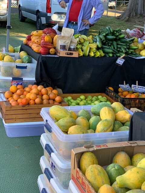 Saturday at Waimea Town Market