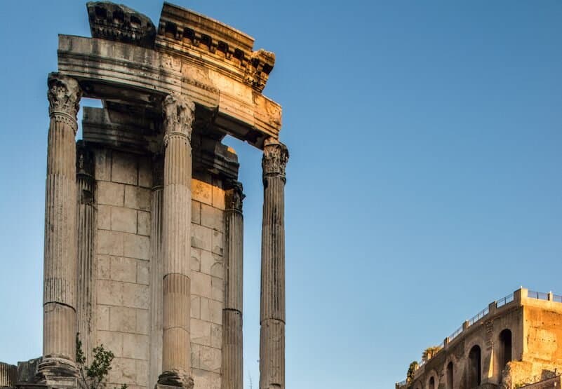 Temple of goddess Vesta