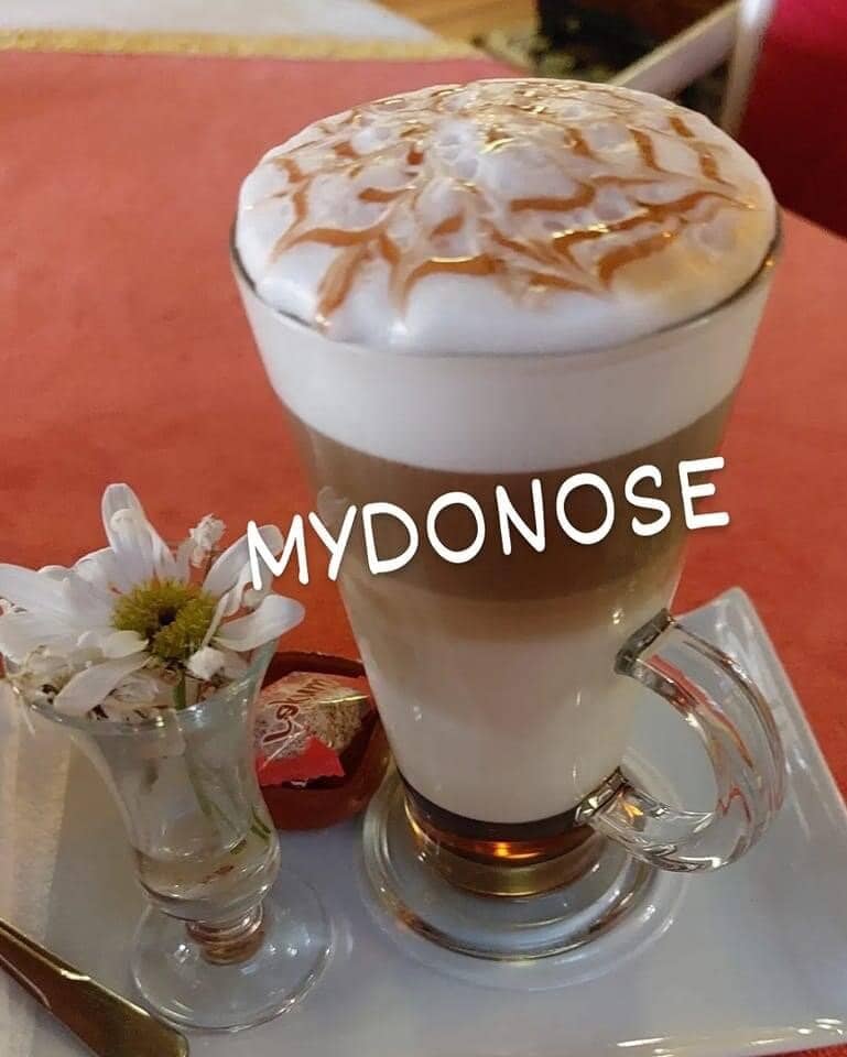 Unique Beverage Presentation