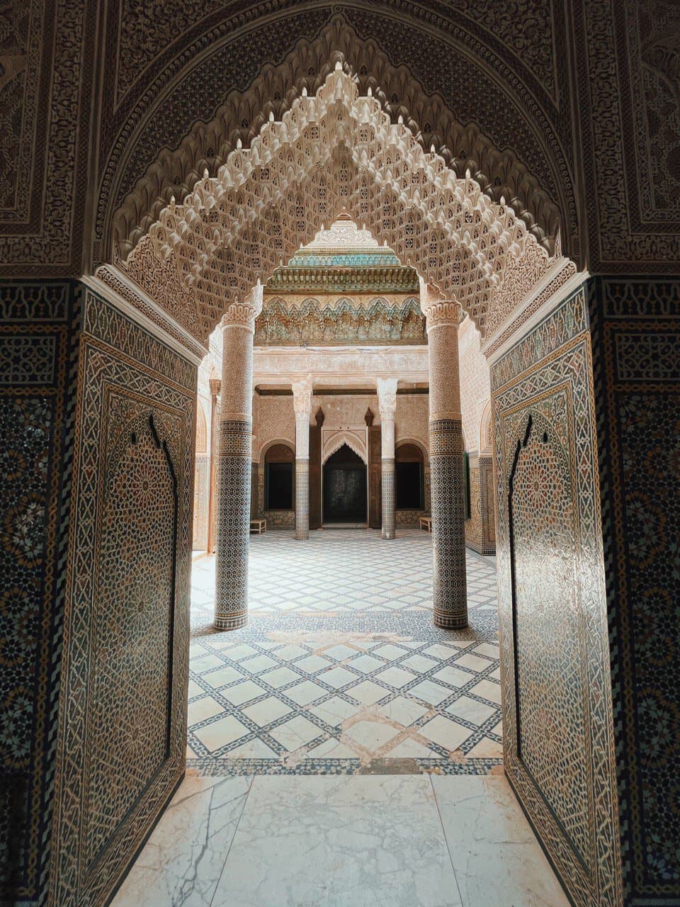 Interni della Kasbah di Telouet
