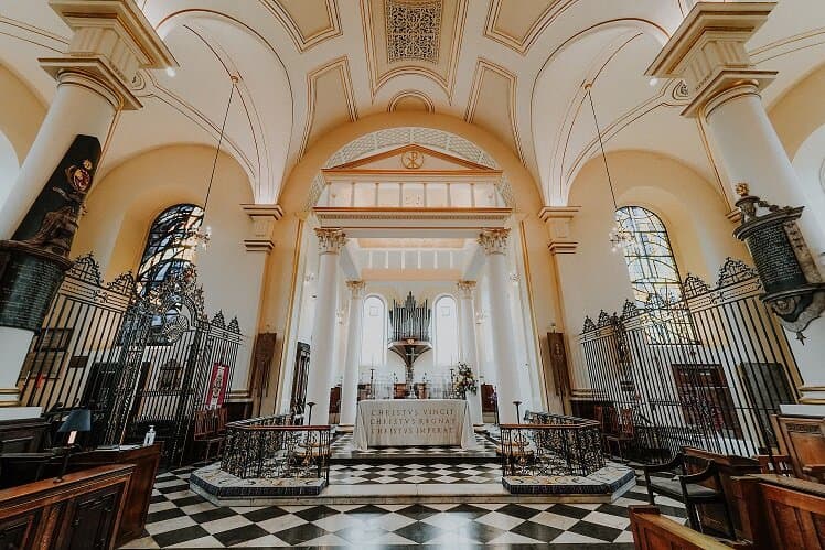 The Cathedral Church of All Saints Derby, view of the Altar