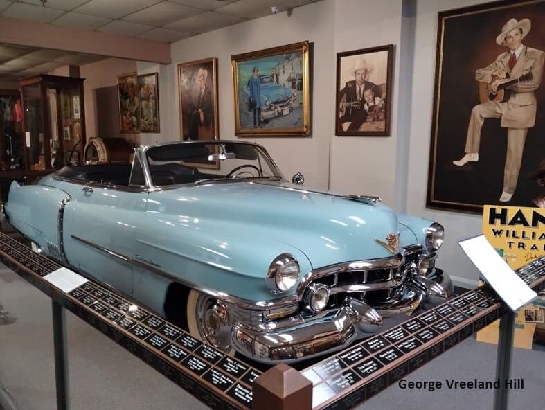 Hank Williams died in the back seat of this 1952 Cadillac on January 1, 1953. Photo by, George Vreeland Hill