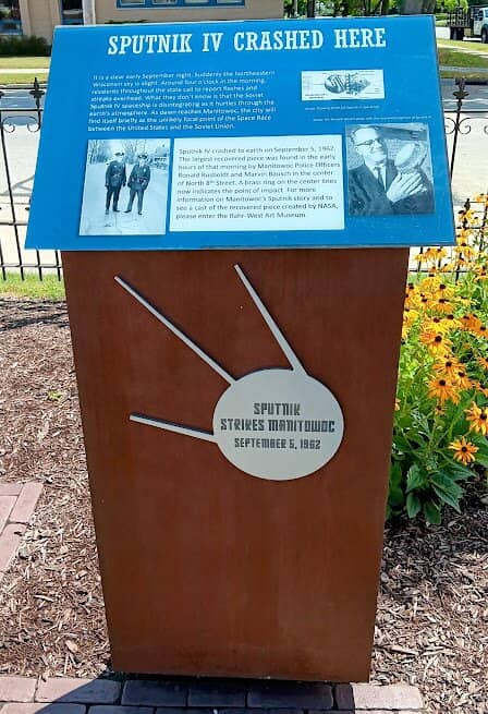 Sputnik Crash Site Display