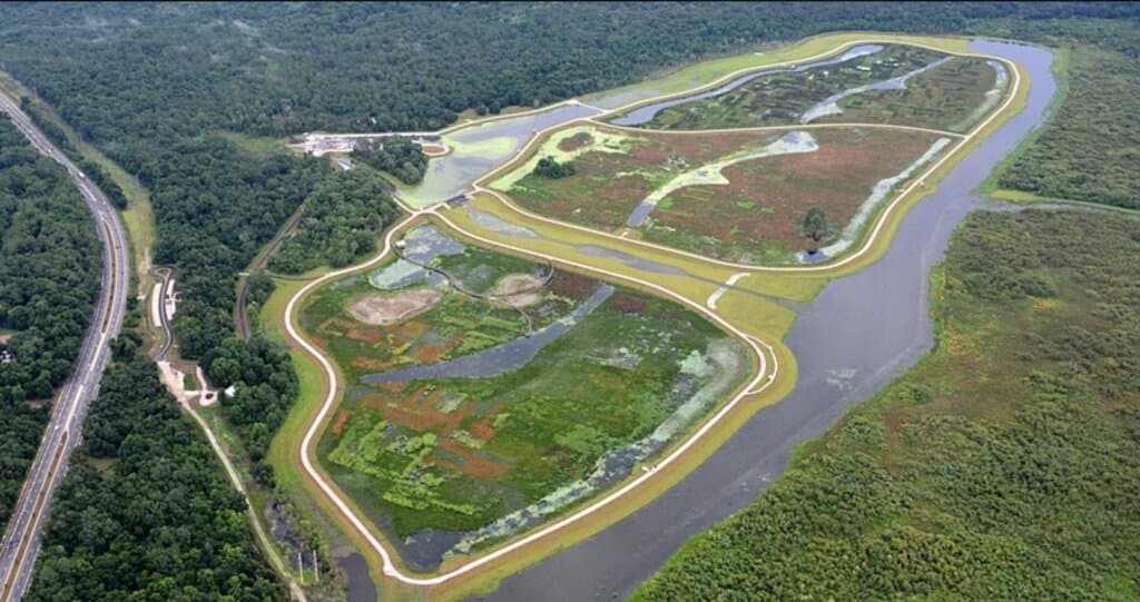 Just over 3 miles of hiking trails through a beautiful wetland prairie, showcasing alligators, deer, bobcat, coyote, and over 260 species of birds throughout the year!